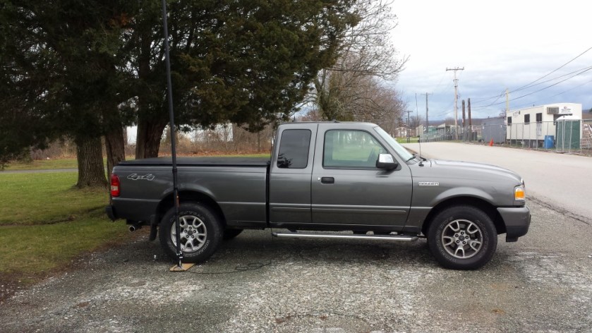 Stationary-mobile set up in Charlestown Township Park