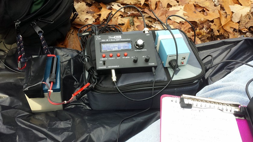 My operating position on Mount Misery.