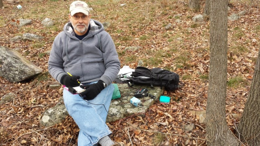 Operating along the Appalachian Trail near Catfish Fire Tower
