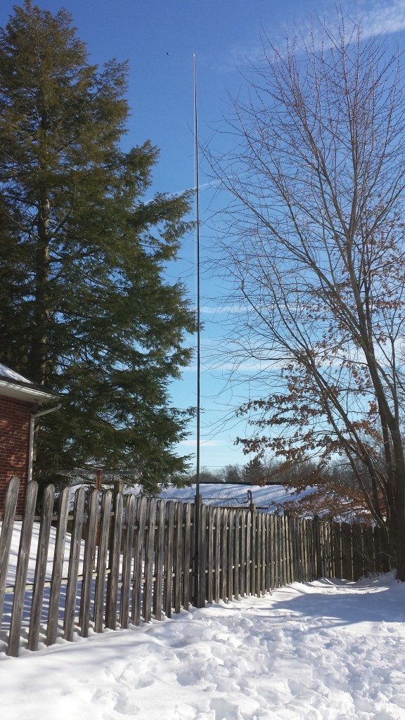 Antenna support for my LNR EFT-10/20/40 EFHW antenna