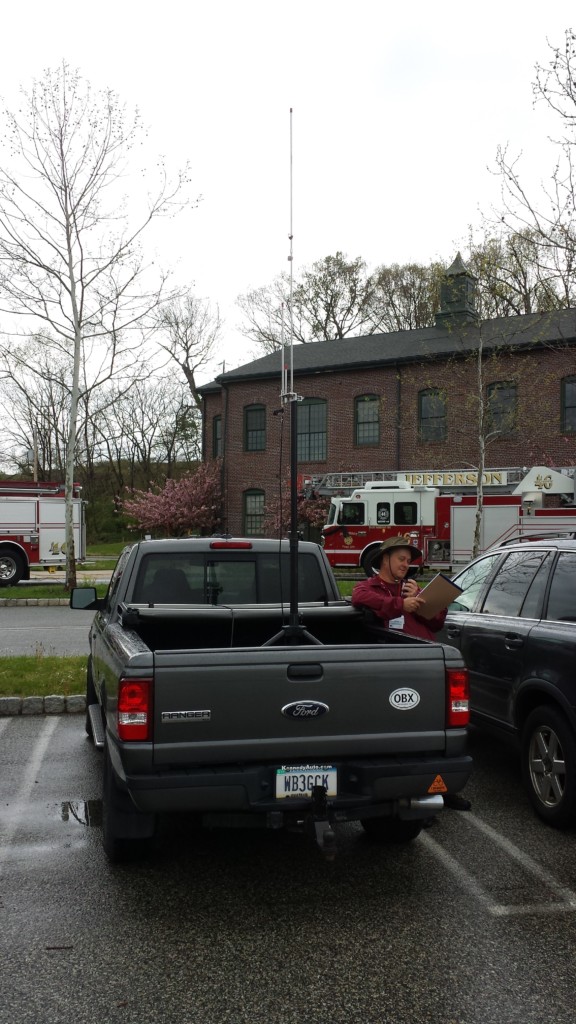 Paul KB3ZOH assuming the Net Control duties