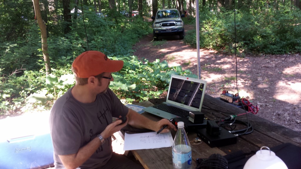 Ron WA8YIH working 20 meters SSB