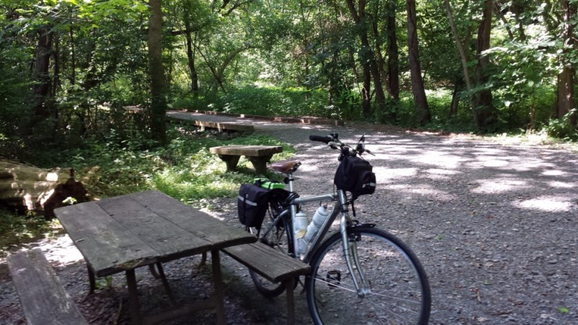 This is where I had originally planned to operate along the trail.