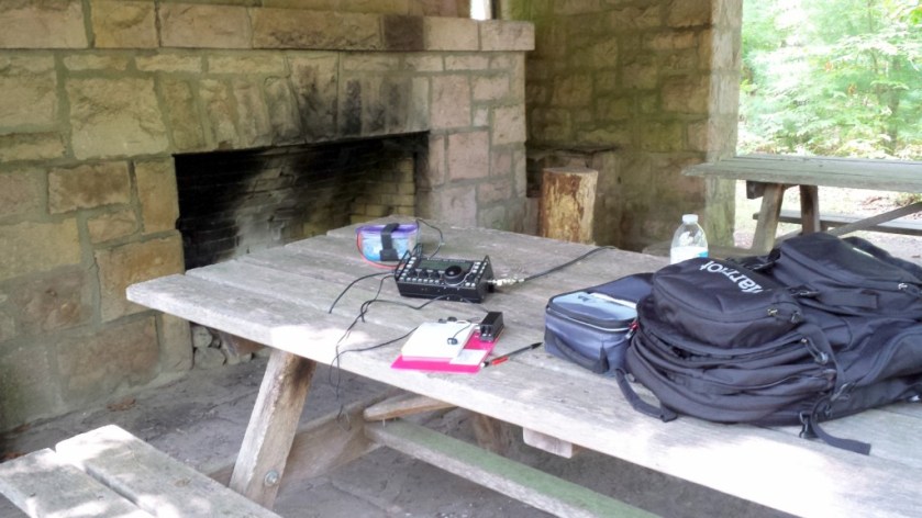 My operating position for Flight of the Bumblebees 2016