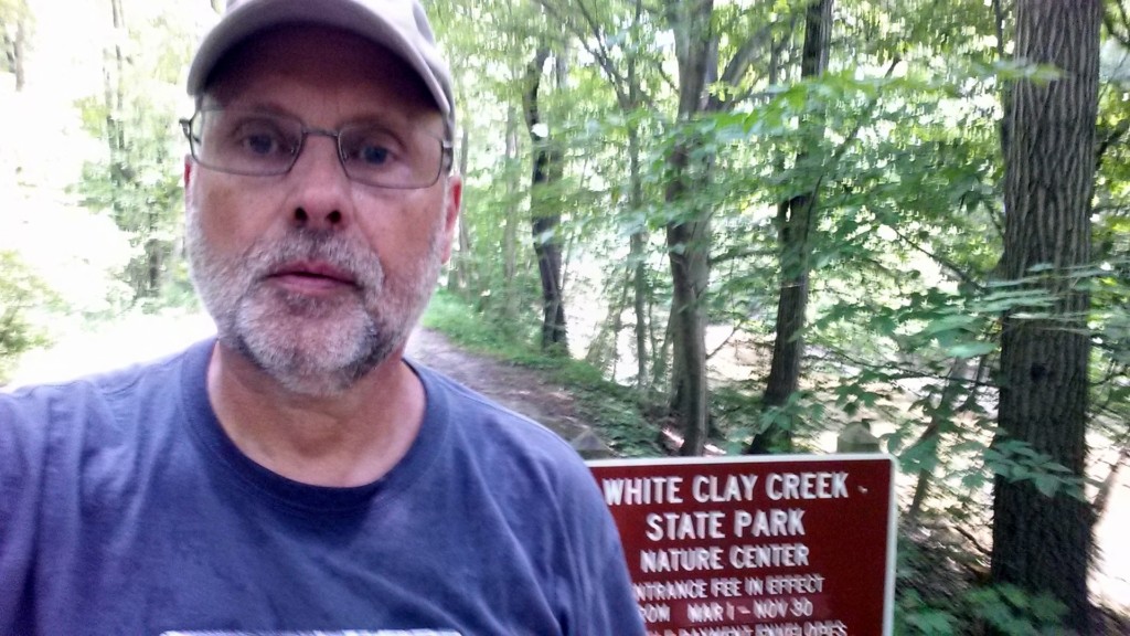 Obligatory selfie at White Clay Creek State Park Nature Center
