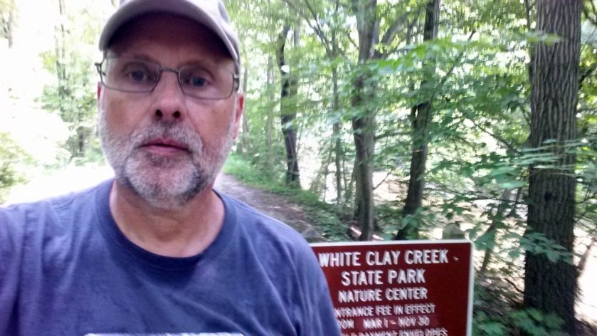Obligatory selfie at White Clay Creek State Park Nature Center