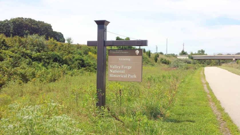 Heading back to the Pawlings Road Trail Head along the Schuylkill River Trail