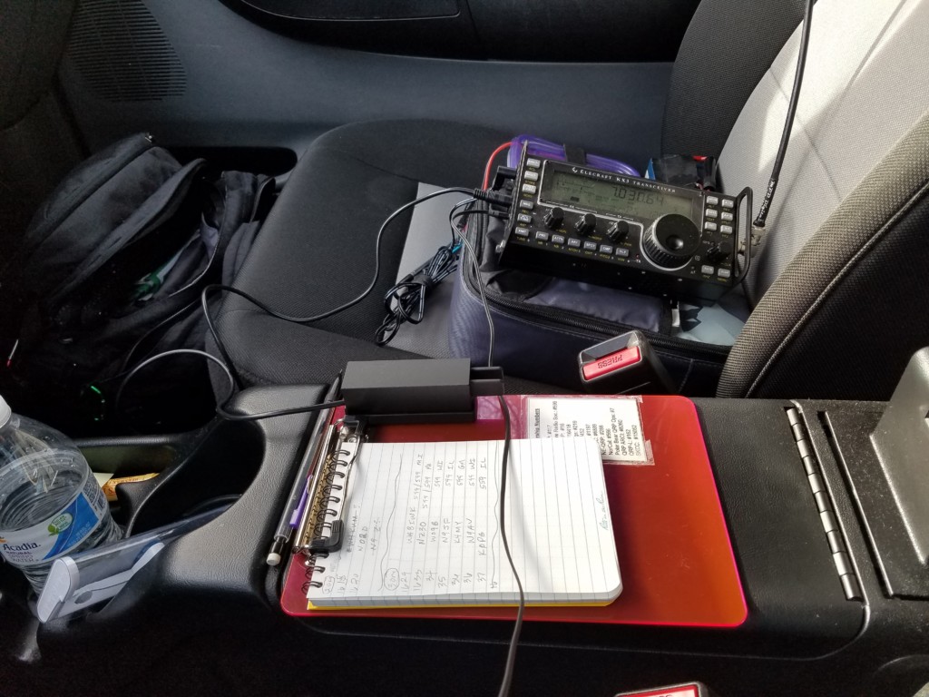 My setup in the truck