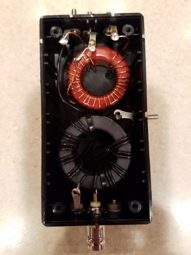 Interior of the matching unit