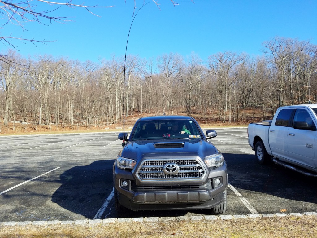 Ed WA3WSJ operating from High Point State Park.