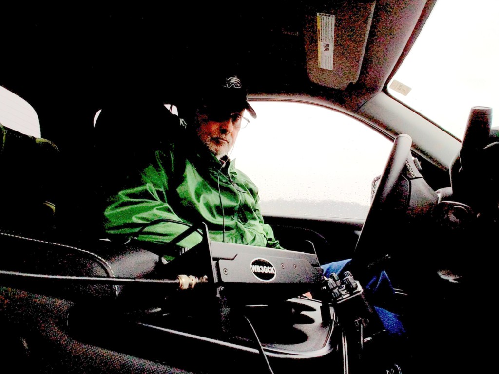 WB3GCK hunkered down for Winter Field Day on a rainy Sunday morning