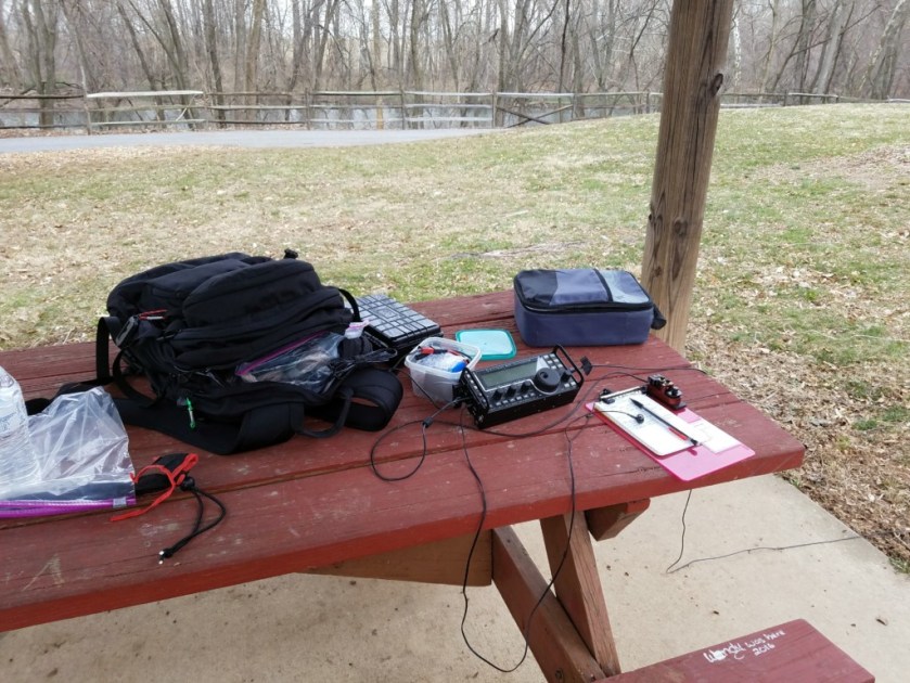 My "outdoor shack" overlooking the Schuylkill River