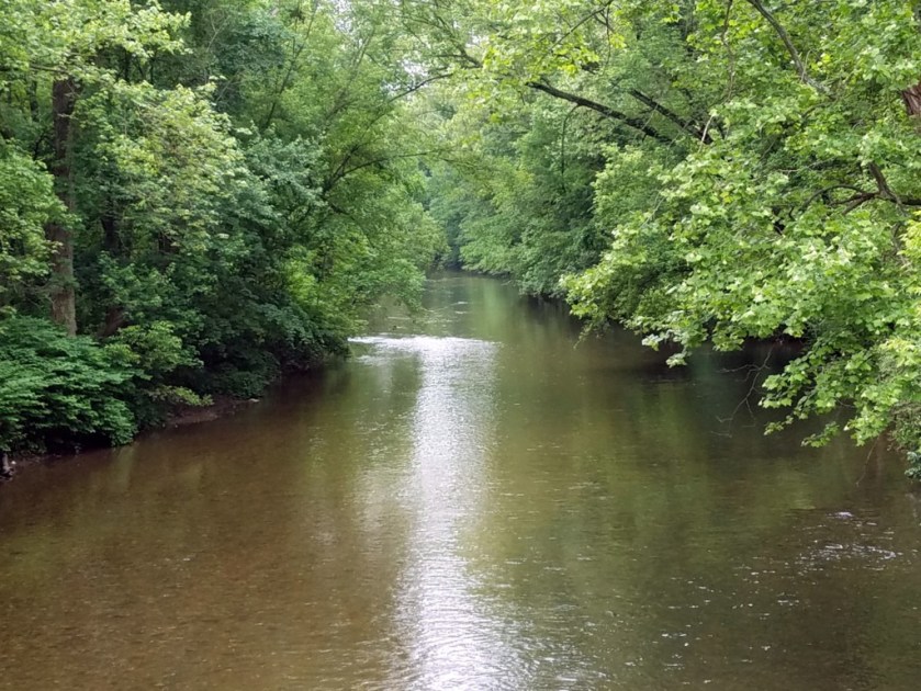 The scenic Brandywine Creek