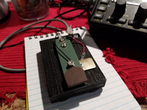 My homebrew straight key