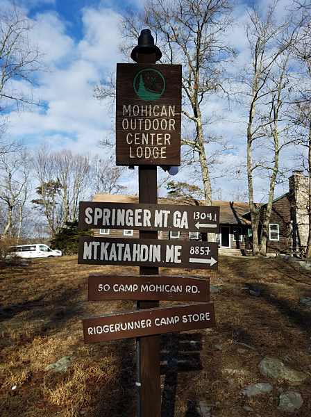 The Mohican Outdoor Center in northern New Jersey is a popular stop along the Appalachian Trail.