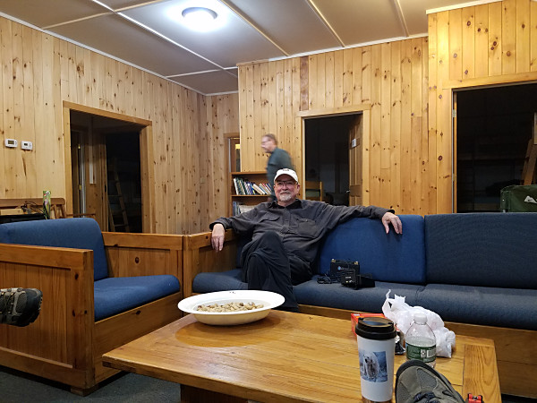 K3YTR relaxing at MOC (with WA8YIH in the background)