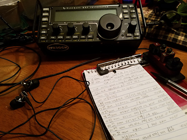 My dining room table set up.