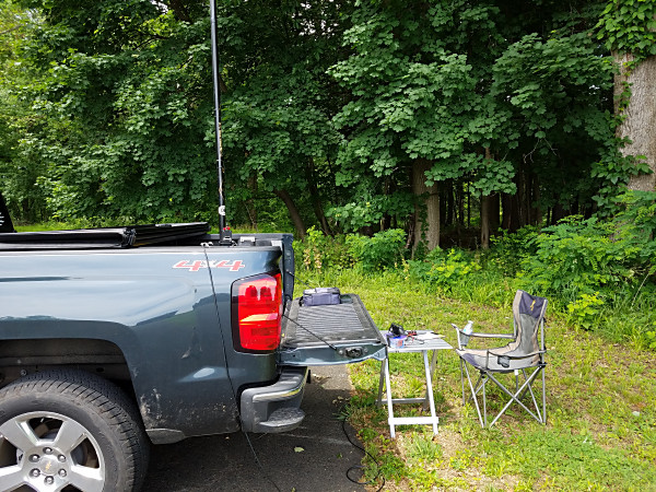 My set up in Valley Forge