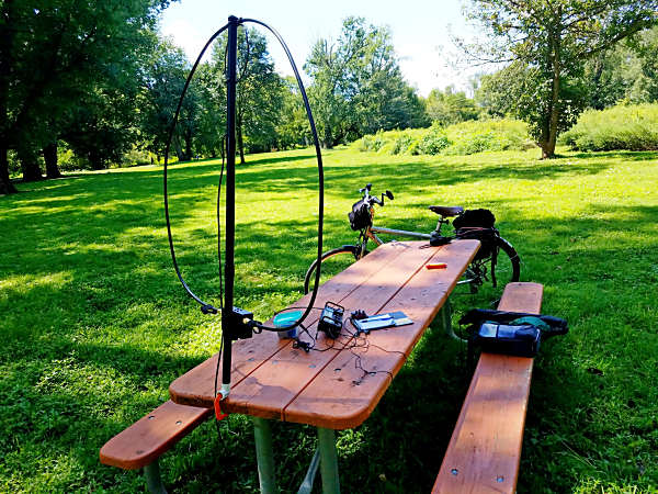 Bicycle-portable in Lower Schuylkill Valley Park