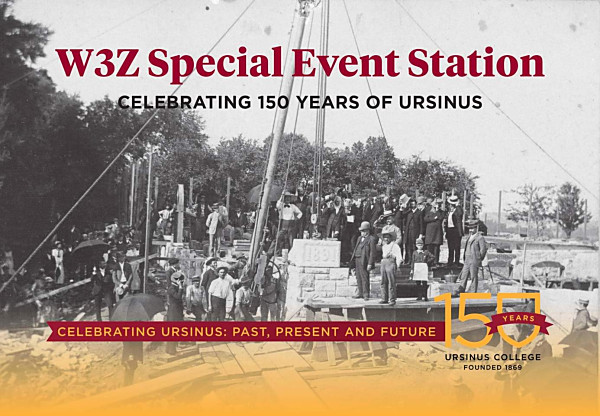 QSL card for the W3Z special event station