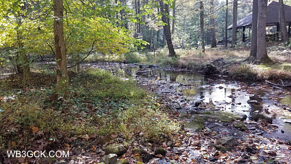 Doubling Gap Creek in Colonel Denning State Park.