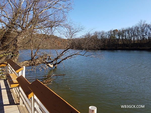The Schuylkill River at Upper Schuylkill Valley Park