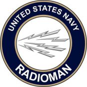 U.S. Navy Radioman Patch