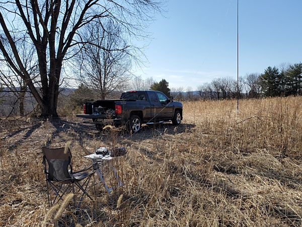 Field testing some end-fed wire atennas