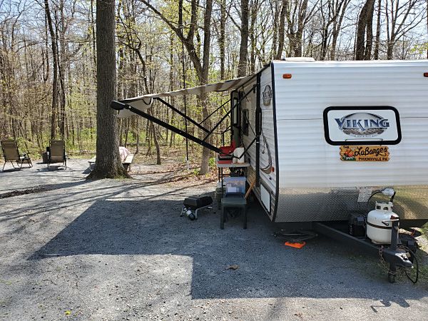 The "QRP Camper" at French Creek State Park