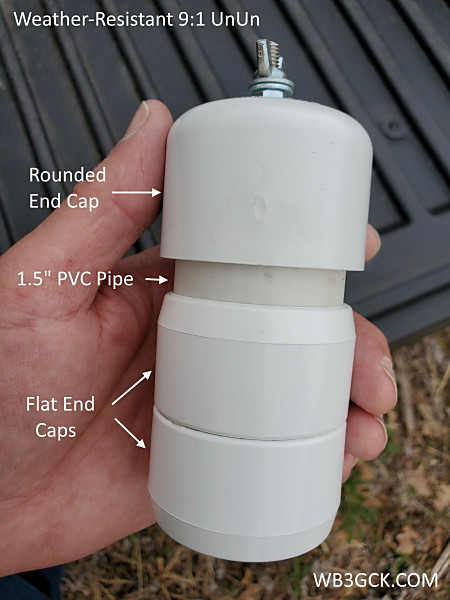 This is the completed 9:1 UnUn.