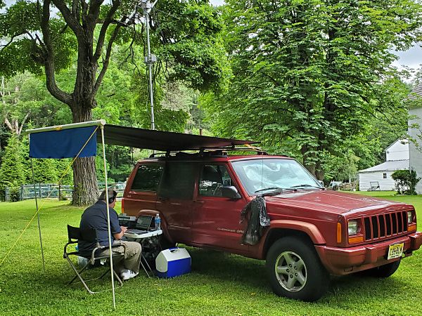 Glen NK1N working the satellites