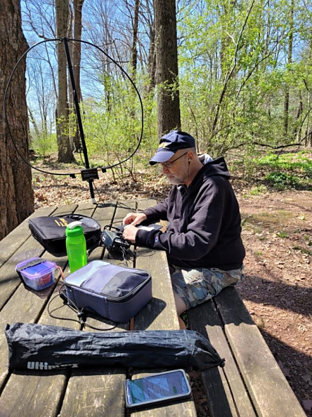 WB3GCK at Evansburge State Park (K-1351/KFF-1351)