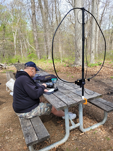 WB3GCK at Ridley Creek State Park (PA) (K-1414, KFF-1414)