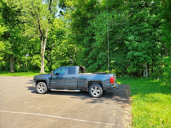 My parking spot at Valley Forge National Historical Park (K-0761, KFF-0761)
