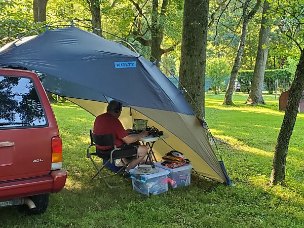 NK1N operating under his new canopy