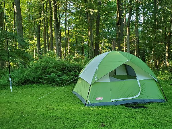 As in previous years, I slept and operated in my tent.