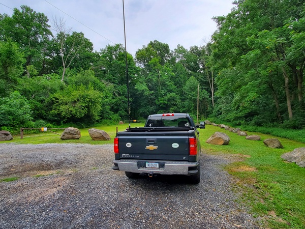 All alone in the parking lot for Pennsylvania State Game Lands 246 in Middletown, PA