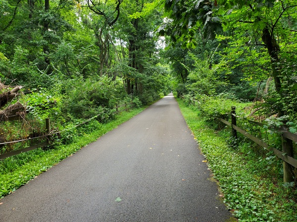 One of my favorite stretches along the Schuylkill River Trail. This section is in Valley Forge National Historical Park.