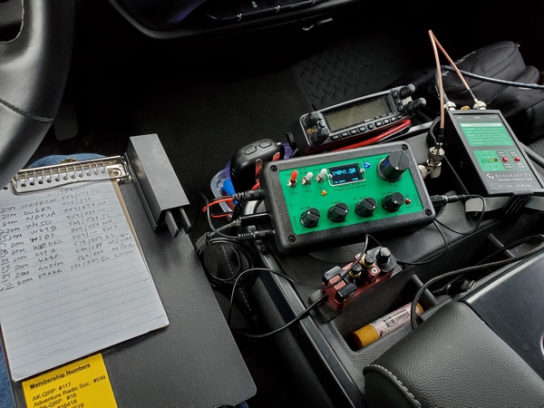 The organized chaos inside my truck