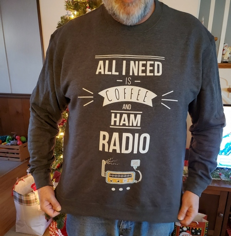 One of the Christmas gifts I received from my XYL. It suits me perfectly!