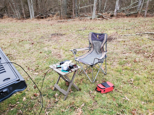 My operating location at Evansburg State Park (K-1351)