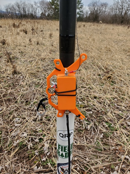 The 4:1 unun used with the Rybakov vertical