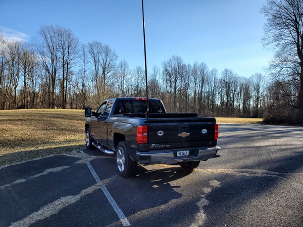The "QRP-Mobile" at Ridley Creek State Park (K-1414}