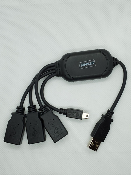 This is a USB splitter I bought at Staples years ago. The extra USB ports came in handy during Field Day.