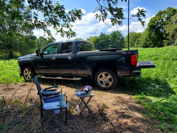 My setup for the 2023 Skeeter Hunt