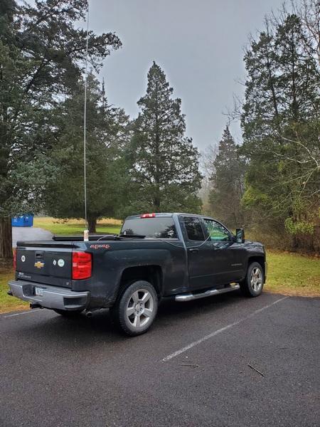 My location this morning in Evansburg State Park (K-1351, KFF-1351)