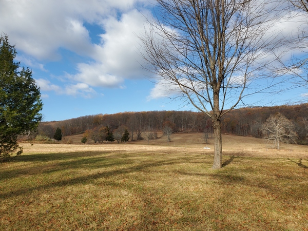 The view from the trailhead parking lot