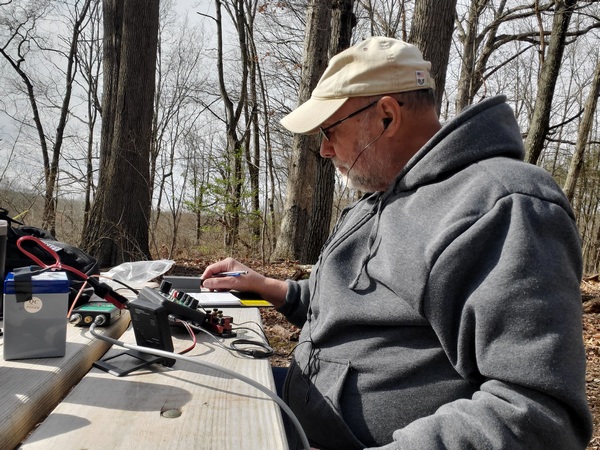 Operating in Evansburg State Park (US-1351, KFF-1351)