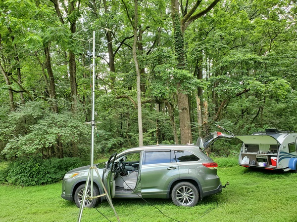 K3YTR's set up for 6M and 2M