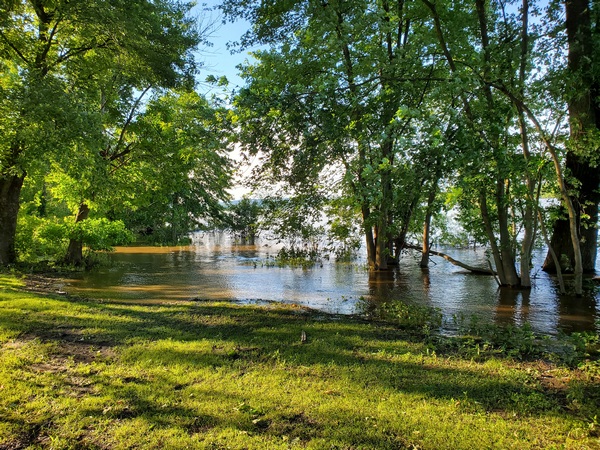 Some minor flooding of the Susquehanna River